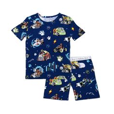 Get ready to roll with the PAW Patrol: The Mighty Movie - Mighty Vehicles Bamboo Short Set Pajamas – where dreams of heroic adventures come true! 🚗🐶 These pajamas feature the mighty PAW Patrol team and their awesome vehicles, ready to embark on dreamtime missions. Crafted from ultra-soft and breathable bamboo fabric, our pajamas provide the ultimate comfort for your little hero. Perfect for warm nights, the short set design keeps your child cool and comfy, allowing them to drift off to dreamla Paw Patrol The Mighty Movie, Pajama Short Set, Paw Patrol Characters, Bamboo Pajamas, Kids Fabric, Paramount Pictures, Big Adventure, Sleepwear Sets, Potty Training