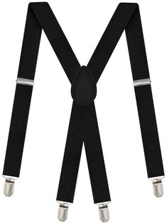 PRICES MAY VARY. [ADJUSTABLE RANGE] ONE SIZE FITS ALL. Dibi Mens Suspenders has adjustable size (24 inches to 42 inches) with long elastic straps. It can be streched until 90 inch. So Big and tall, small or short can wear it perfectly fitting. Also heavy duty strong metal clips will hold your pants or jeans up firmly. These braces suspenders are perfect for your style. [Top Quality ] Dibi Suspenders are for Men and Women. They are unisex. Cross patches are made of high-quality synthetic leather. Womens Suspenders, Mario Brothers Costumes, Mens Suspenders, Suspenders For Men, Jeans Wedding, Gatsby Look, Tweedle Dum, Firefighter Costume, Braces Suspenders