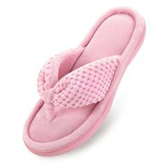 PRICES MAY VARY. Compared with ordinary summer flip flop slipper, our spa thong slipper are adjustable, to adapt to various foot types. So that your feet are in the most comfortable state. Ultra soft plush terry insole are skin friendly, they can keep your feet cool and fresh by staying sweatless and odor-free in spring and summer. High density memory foam and cushioning EVA insole relaxes your feet and you'll feel like walking on pillows. They can give you absolutely enough support and reduce f Comfortable Non-slip Foam Flip Flops, Comfortable Pink Flip Flops, Soft Round Toe Beach Slippers, Comfortable Soft Slippers For Beach, Comfortable Non-slip Toe Post Slippers, Comfortable Foam Flip Flops For The Beach, Comfortable Foam Flip Flops For Beach, Comfortable Adjustable Non-slip Slippers, Women's Flip Flops