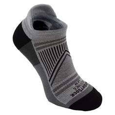 Wrightsock Distance Single Layer Tab Socks  -  Small / Fossil Grey Antimicrobial Comfortable Functional Socks, Comfortable Antimicrobial Functional Socks, Comfortable No-show Functional Socks, Stretch Running Socks With Arch Support, Functional No-show Running Socks, Breathable No-show Functional Socks, Functional Anti-odor Comfortable Socks, Comfortable Anti-odor Functional Socks, Sports Socks With Arch Support And Micro-elastic Fit