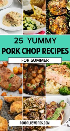 Are you tired of the same old pork chop recipes? Spice up your dinner routine with these 25 easy and delicious pork chop recipes. From quick and easy stove-top preparations to mouthwatering slow cooker meals, we've got you covered. Whether you're cooking for two or preparing a family feast, these unique recipes are sure to be a hit. Impress your loved ones with flavorful marinades, creamy sauces, or crispy air fryer creations. Honey Glazed Pork Chops, Honey Garlic Pork Chops, Pork Chops And Gravy, Easy Pork Chops, Easy Pork Chop Recipes, Pork Chop Dinner, Glazed Pork Chops, Slow Cooker Pork Chops