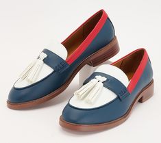 The loafer is a classic shoe that will never go out of style. Slip your feet into them and show off the chic tassel detail.  The best part about these beauties? They pair well with nearly any outfit. Wear them with a sweater and jeans, a button-front blouse and mini skirt, or a flowy printed dress. This preppy look will last throughout the seasons. From Franco Sarto. Chic Tassel Loafers With Round Toe For Fall, Casual Tassel Loafers For Workwear In Fall, Trendy Tassel Loafers With Round Toe For Fall, Spring Casual Tassel Loafers With Brogue Detailing, Casual Flat Tassel Loafers For Fall, Casual Tassel Loafers For Fall, Chic Spring Loafers With Tassels, Casual Tassel Loafers For Office In Spring, Chic Flat Heel Tassel Loafers For Fall