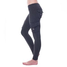 Cargo Style Yoga Pants, Leggings. Lightweight. Size M. Medium To Dark Gray. Nwt. Bought And Never Wore. Cargo Pant Style, Bamboo Leggings, Cargo Pants Style, Fall Leggings, Dance Pants, Long Leggings, Cargo Style, Women Cargos, Soft Leggings