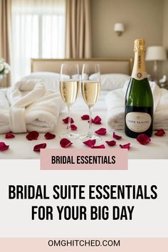 bridal suite essentials for your big day