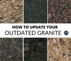 granite that has been updated with the text how to update your out dated granite?