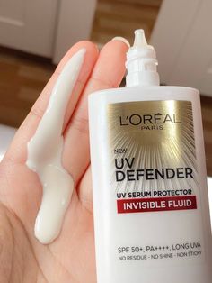 Review kem chống nắng L'Oreal UV Defender Serum Protector SPF50+ PA++++ 7 Aestethic Photo, Pretty Body, L Oreal, Loreal Paris, Spf 50, Glow Up?, Body Care