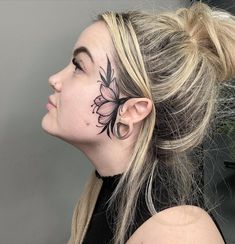 Feminine Face, Facial Tattoos, Full Body Tattoo, Modern Tattoos, Face Tattoos