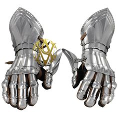 Medieval Gloves, Knight Gauntlet, Armor Gloves, Gothic Armor, Knight Halloween, Larp Costumes, Metal Armor, Gauntlet Gloves, Noble Knight