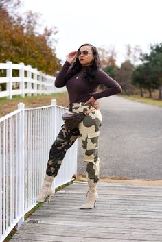 The Warrior Camo Pant offers an on-trend, contrasting camouflage pattern. These cargo pants feature side pockets and ruched ankles, and offer zero stretch. It is recommended to size up from normal size when purchasing. Model is wearing a L (usually wears M) Bust 36D Height 5'7 Waist 28 Weight 170 Sizing Guide Combat Pants With Cargo Pockets For Fall, Military Style Cargo Jeans For Fall Outdoor Activities, Camouflage Cargo Pants For Fall, Combat Style Cargo Pants With Cargo Pockets For Fall, Fall Combat Cargo Pants, Fall Combat Style Cargo Pants With Pockets, Fall Combat Cargo Pants With Cargo Pockets, Combat Style Camouflage Bottoms For Fall, Combat Style Bottoms With Cargo Pockets For Fall