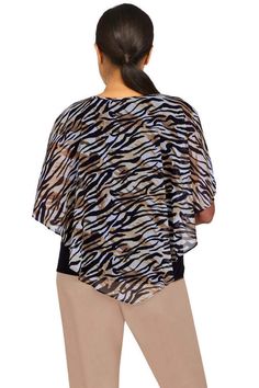 Second Nature Zebra Flutter Sleeve Shirt Plus SizeDetails:Alfred Dunner style# 86640SS Detachable Necklace, Zebra Print Top, Flutter Sleeve Top, Alfred Dunner, Knit Tank, Knit Tanks, Print Top, Zebra Print, Soft Knits