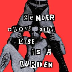 Transfemme Art, Queer Zine, Dave Navarro, A Burden, Riot Grrrl, Queer Art