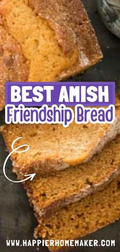 the best amish friendish bread recipe