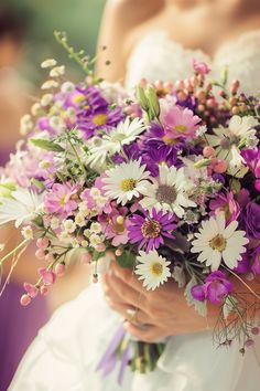 90+ Purple Wedding Bouquets that Add a Touch of Class | Matched Hearts Purple And Pink Wedding Flowers, Purple Wedding Flowers Bouquet, Burmese Wedding, Florals For Wedding, Dance Flowers, Tall Floral Arrangements, Wildflower Wedding Theme