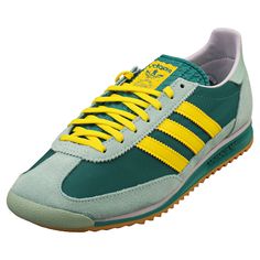 Step into style and comfort with the iconic adidas SL 72 OG. Featuring a vibrant Green Yellow colorway, this Women's fashion trainer combines textile and suede for a premium look and feel. Enjoy all-day wearability thanks to its breathable textile linings and insoles, while the rubber sole ensures secure grip on any surface. The lace-up closure provides a customizable fit. Find your perfect match with the JH7391. Style: SL 72 OG Outer: Textile & Suede Lining: Textile Fastening: Lace-Up Sole: Rubber Colour: Green Yellow Sup. Ref.: JH7391 NOTICE FOR EU CUSTOMERS: YOU ARE RESPONSIBLE FOR IMPORT DUTIES AND VAT AT THE DESTINATION COUNTRY FOR ANY ORDERS ABOVE 150 EUROS Subscribe to Newsletter Mens Womens Kids Accessories Sale Brands LOW COST UK DELIVERY RATES LOW INTERNATIONAL DELIVERY RATES 30 Adidas Sl 72, Fashion Trainers, Trainers Fashion, Vibrant Green, Low Cost, Green Yellow, Kids Accessories, Perfect Match, Sneakers Fashion