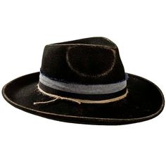 Add a touch of rugged elegance to your style with the Small Town Felt Fedora Hat. Crafted from high-quality distressed outback wool felt, this fedora exudes sophistication and luxury. Perfect for any occasion, this hat is sure to elevate your look. Rugged Wide Brim Fedora For Country Events, Western Black Fedora In Fur Felt, Black Wool Hat Band For Rodeo, Western Black Fur Felt Fedora, Black Western Fur Felt Fedora, Black Wool Felt Hat For Rodeo, Rugged Fedora With Short Brim For Western-themed Events, Rugged Short Brim Fedora For Western-themed Events, Black Wool Rodeo Hat