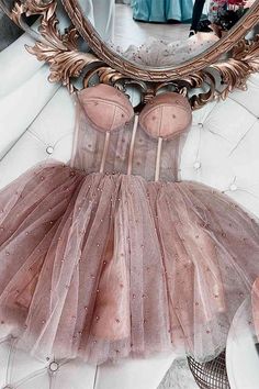 Sparkly Beaded Strapless Dusty Rose Homecoming Dress Cute Prom Dress, Hoco Inspo, Homecoming Dresses Sparkly, Perfect Dresses, Mini Homecoming Dresses, Professional Dress, Rose Party, Cute Prom Dresses, Short Homecoming Dress