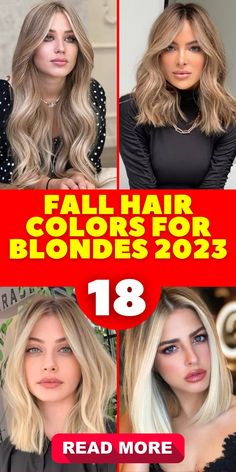 Fall Hair Colors for Blondes 2023 Embrace the Latest Trends and Ideas