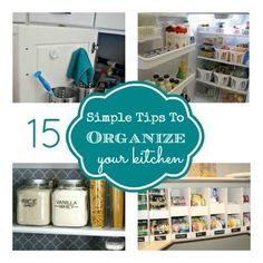 the top five simple tips to organize your kitchen