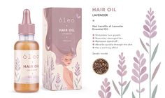 an image of hair oil with lavender