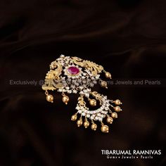 Cz Jewellery, 22 Carat Gold Jewellery, Hair Set, Gold Hair Accessories, Gold Fashion Necklace, India Jewelry, Diamond Brooch