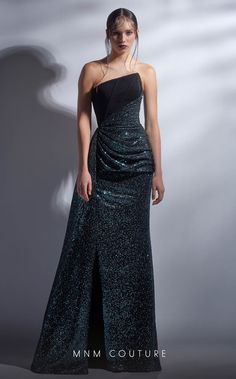 Mnm Couture, Embellished Skirt, Unique Prom Dresses, Draped Skirt, Couture Gowns, Corset Style, Pretty Dresses, Sheath Dress, Strapless Dress Formal