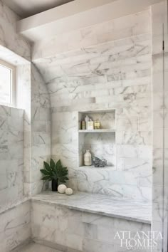 the instagram page on instagram com shows an image of a bathroom with marble walls and