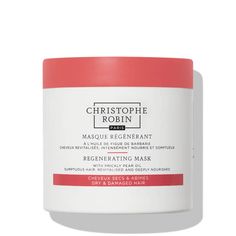 Repair and protect your hair with the Christophe Robin Regenerating Mask with Rare Prickly Pear Seed Oil. A wonderful multi-tasker, it regenerates the roots, seals split ends and boosts the intensity of your hair colour. Within minutes, the appearance and texture of your hair will be transformed. | Christophe Robin Regenerating Mask with Prickly Pear Oil, 250 ml | Dermstore Cheap Shampoo, Aloe For Hair, Personal Shopping List, Prickly Pear Oil, Skincare Masks, Christophe Robin, Skin Care Routine Order, Spa Home, Hair Growth Products