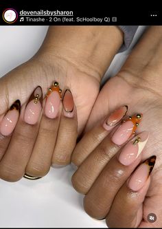 Natural Almond Nails, Bossy Nails, Minimal Nails, Stiletto Nails Designs, Classy Acrylic Nails, Acrylic Nails Coffin Pink, Nail Tattoo, Hair Skin Nails