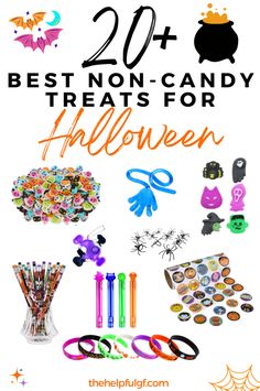 the best non - candy treats for halloween