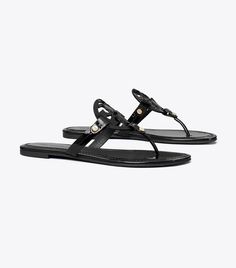 Miller Patent Sandal: Women's Designer Sandals | Tory Burch Miller Patent Leather Sandal, Tory Burch Miller Sandals Outfit, White Tory Burch Sandals, Tory Burch Heel Sandals, Black Tory Burch Sandals, Tory Burch Sandals Black, Tory Burch Miller Sandals Black, Miller Sandal, Nice Sandals