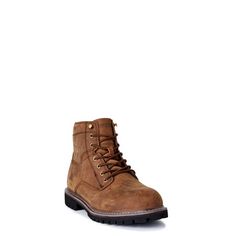 From outdoor camping adventures to everyday hikes, these versatile boots from Ozark Trail are a rugged, dependable pair of mens boots featuring a lace-up closure with speed hooks and a mid-cut silhouette. Size: 7. Color: Brown. Gender: male. Age Group: adult. Durable Leather Lace-up Combat Boots, Rugged Moto Boots For Outdoor Work With Round Toe, Rugged Impact Resistant Boots, Rugged Waterproof Lace-up Hiking Boots, Rugged Boots With Reinforced Toe, Rugged Waterproof Lace-up Moto Boots, Outdoor Desert Boots With Goodyear Welt Construction, Outdoor Desert Boots With Goodyear Welt, Rugged Sturdy Boots For Outdoor Activities