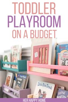 Here are some playroom ideas on a budget that are super fun plus super affordable. Come tour our playroom for some kids playroom ideas and see how we designed our playroom without breaking the bank! You can still organize your kid's playroom and make it look pretty without spending much! Playroom Decoration Ideas, Playroom Layout, Simple Playroom, Playroom On A Budget, Playroom Decor Ideas, Kids Playroom Ideas, Grandkids Room, Playroom Decoration, Playroom Inspiration