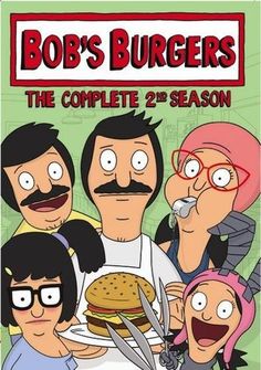 the poster for bob's burgers, which features five people with glasses and mustaches