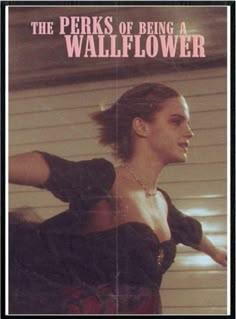 the perks of being a wallflower movie poster with an image of a woman