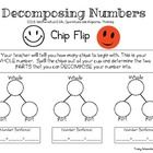 a worksheet for decomposing numbers to help students learn how to use them