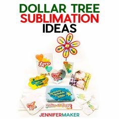 dollar tree sublimation ideas by jennyfer maker - book review and giveaway