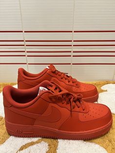 Nike Air Force 1 Low Triple Orange Shoes AF1 DZ4442-800 Women's 11 Men's 9.5 New no box Ship fast Nike Air Force 1 Streetwear With Round Toe, Nike Air Force 1 With Red Sole Lace-up, Nike Air Force 1 Lace-up With Red Sole, Orange Low-top Nike Air Force 1, Casual Orange Low-top Nike Air Force 1, Nike Air Force 1 Synthetic With Red Sole, Nike Air Force 1 With Red Sole, Nike Air Force 1 Low-top Synthetic, Nike Air Force 1 Low-top With Red Sole