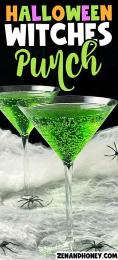 If spooky drinks are your love language during Halloween season, make this bubbly, green Witches Brew Punch! It is the ultimate Halloween drinks recipe everyone will obsess over. Halloween Punch Alcohol, Witches Brew Punch, Spooky Halloween Punch, Halloween Punch For Kids, Witch Brew Recipe, Punch Recipes For Kids, Halloween Party Menu, Fun Halloween Drinks, Halloween Party Punch