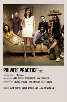 the poster for private practice 2007