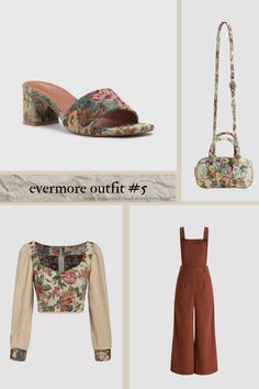 10 evermore Inspired Outfits For The Eras Tour – SeasonOverload Eras Tour Outfit Ideas, Evermore Aesthetic, Swift Outfits, Eras Tour Outfit