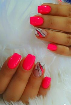 Nails Art Designs, Summer Gel Nails, Pink Gel Nails, Spring Acrylic Nails, Work Nails, Cute Gel Nails, Nails 2023, Short Acrylic Nails Designs