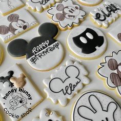 Mickey Mouse Birthday Cookies, Mouse Cookies, Mickey 1st Birthdays, Twodles Birthday, Mickey Shorts