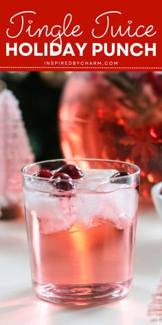 This Jingle Juice Holiday Punch recipe is simple, delicious, and beautiful! You only need three ingredients to craft this delicious holiday punch recipe everyone will love! Jingle Juice Holiday Punch, Jingle Juice, Holiday Punch Recipe, Holiday Punch, Easy Cocktail, Punch Recipe, Cocktail Recipes Easy, Easy Cocktails, Punch Recipes