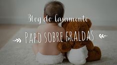 a baby sitting on the floor with a teddy bear in front of him that says, blog do lamamanto papo sorre radias