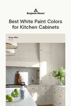 the best white paint colors for kitchen cabinets