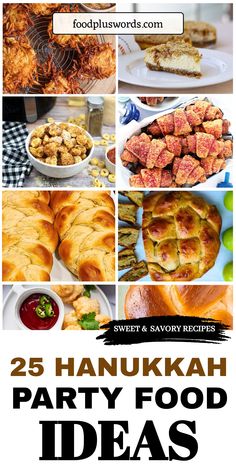 25 hanukkah party food ideas