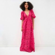 For Love And Lemons Leighton Maxi Dress, Pink, Small. Perfect Condition. Worn Once! Lemon Dress, Pink Maxi Dress, Love And Lemons, For Love And Lemons, Dress Pink, For Love, Maxi Dress, Womens Dresses, Pink