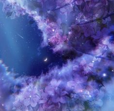 Blue And Violet Aesthetic, Purple Mermaid Aesthetic, Purple + Core + Aesthetic, Heavenly Aesthetic, Blue Purple Aesthetic, Purple Blue Aesthetic, Discord Themes, Aesthetic Widget