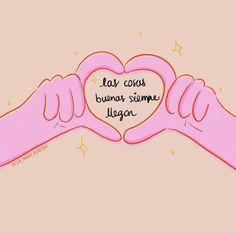 two hands holding up a heart with the words las cosas bunas simple vegan written on it