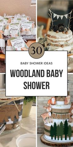 baby shower ideas for the woodland baby shower